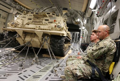 armored-vehicle-in-a-plane