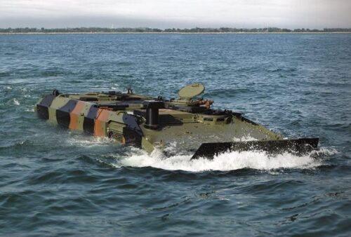armored-car-in-a-water