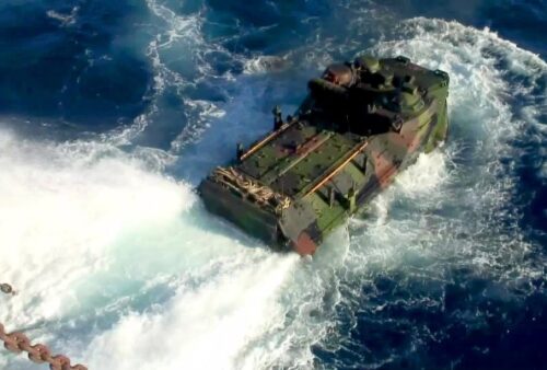 armored-car-in-a-water